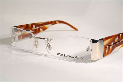 dolce gabbana brille damen schwarz|dolce and gabbana rimless glasses.